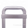 Handle de chariot à bagages télescopiques 100% en aluminium pour les bagages